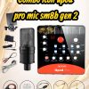 COMBO THU ÂM LIVE STREAM SOUNDCAR ICON UPOD PRO MIC SM8B GEN 2