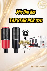MICRO THU ÂM LIVESTREAM TAKSTAR PCK-320