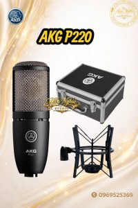 MICRO LIVESTREAM THU ÂM AKG P220 CHUYÊN NGHIỆP