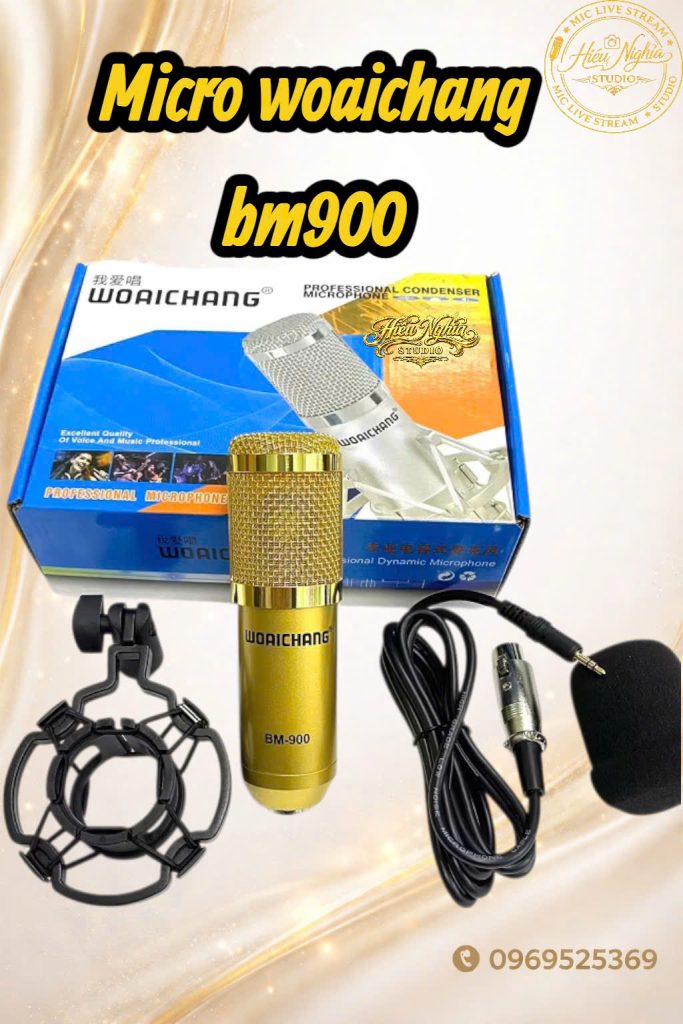 MICRO LIVE STREAM THU ÂM BM900
