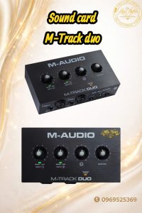 Soundcard M-Audio M-Track Duo