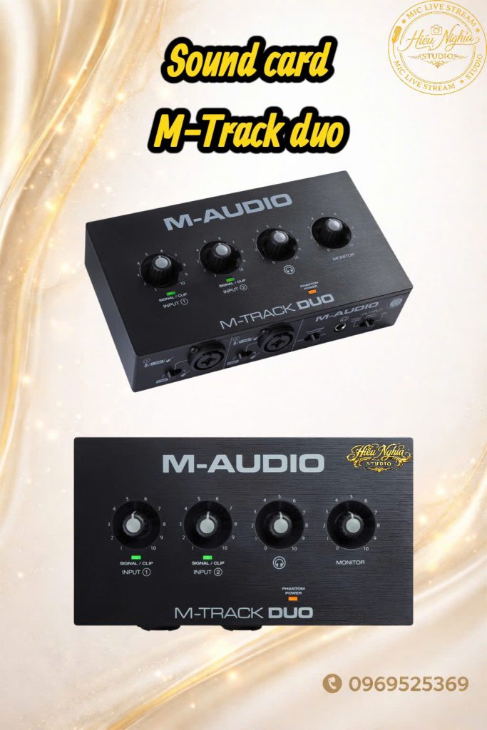 Soundcard M-Audio M-Track Duo