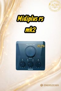 SOUNDCARD MIDIPLUS ROUTIST RS TÍCH HỢP BOX LIVE OTG CHẤT LƯỢNG STEREO 24BIT [TẶNG DÂY LIVE OTG]