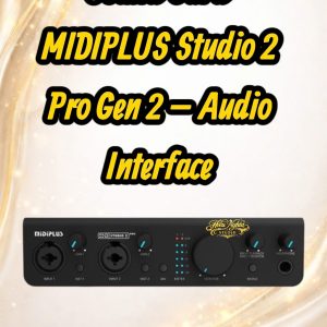 SoundCard MIDIPLUS Studio 2 Pro Gen 2 – Audio Interface